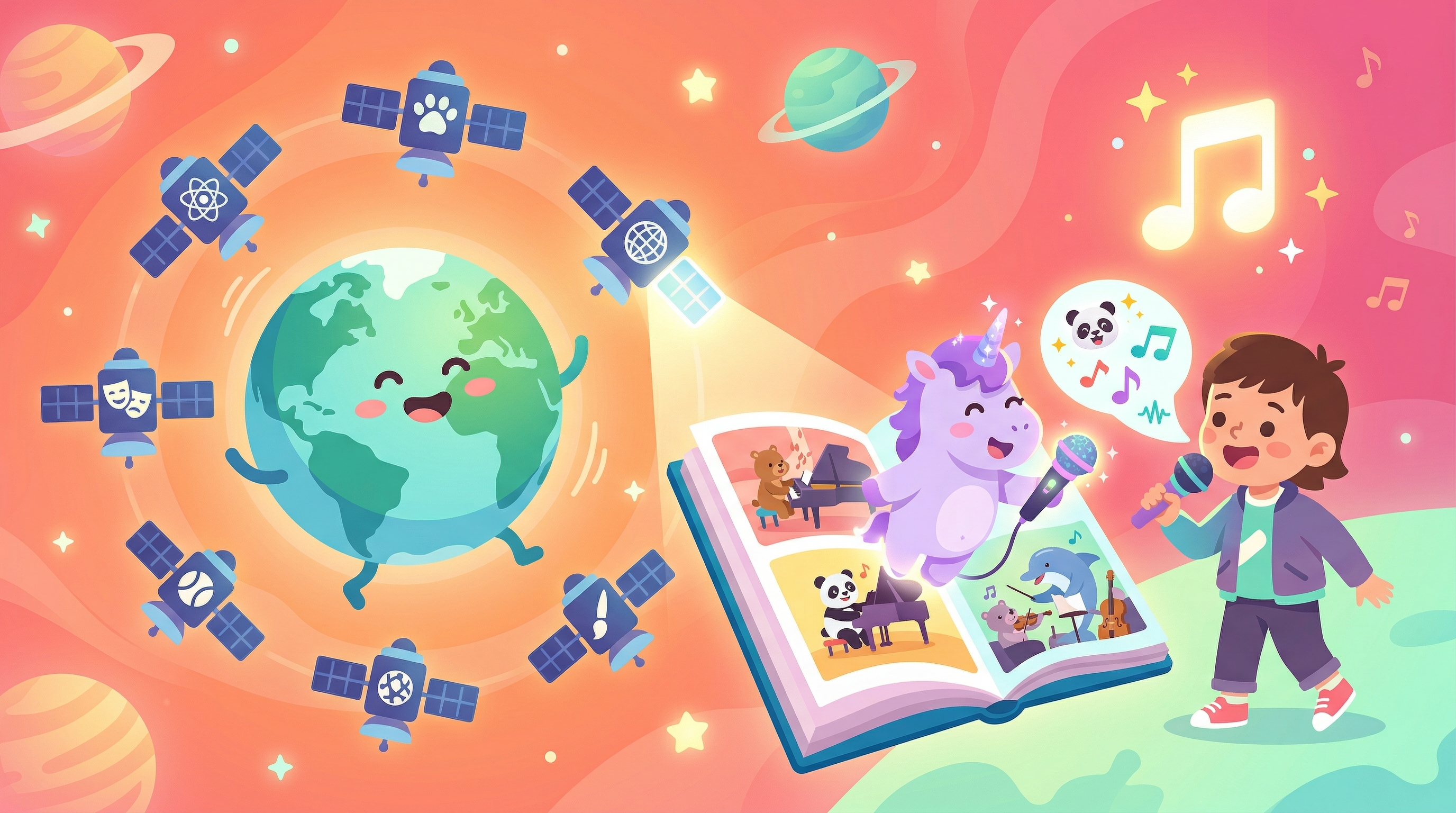 NewSay Kidz - Music creation